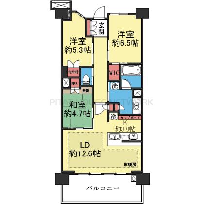ファミリー向け3LDK