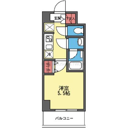バルコニー南東向きです
