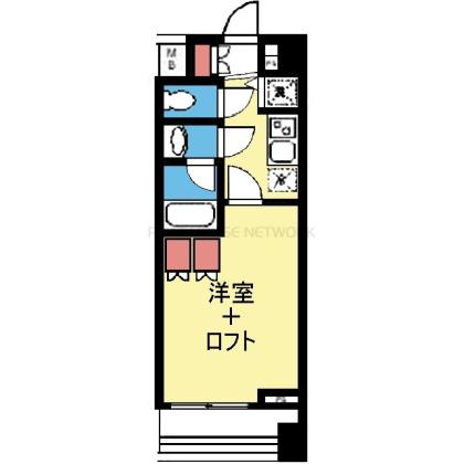 ロフト付き1K