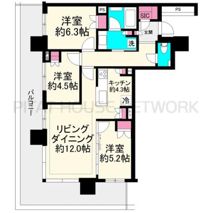 角部屋、2面採光！