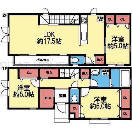 全室洋室の3LDK