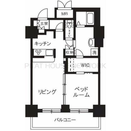 1LDK貸マンションです！