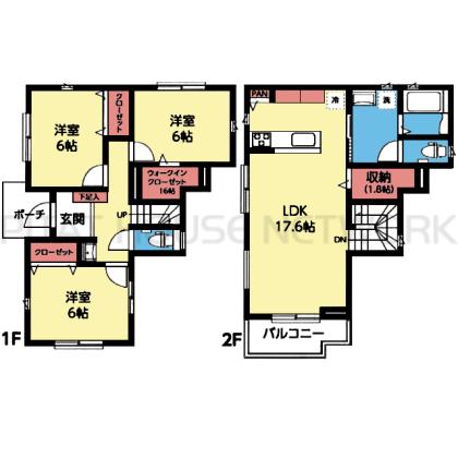 全室洋室の3LDK