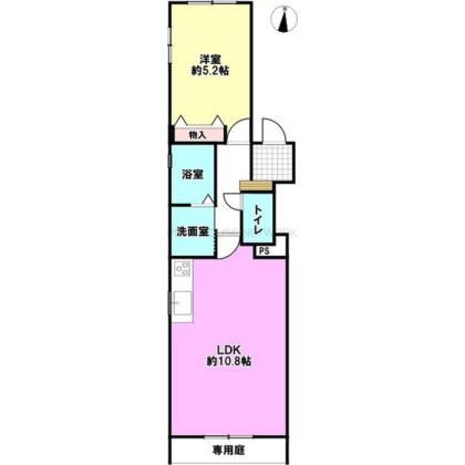 1LDK貸マンションです！