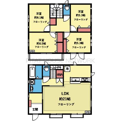 全室洋室の4LDK