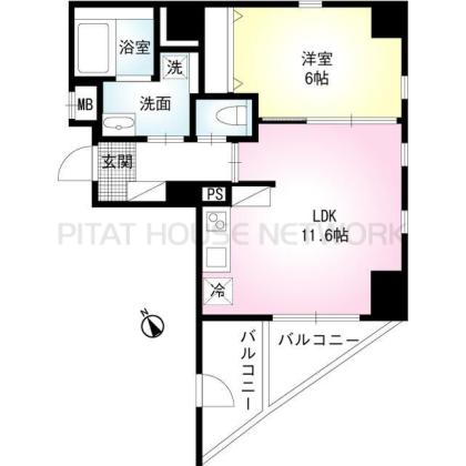 1LDK貸マンションです！