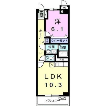 1LDK貸マンションです！