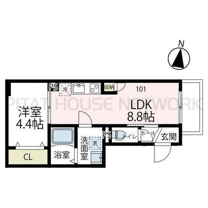 １LDK貸マンションです！