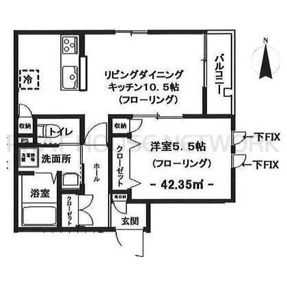 1LDK貸マンションです！