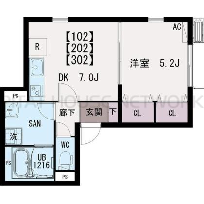 1DK貸マンションです！