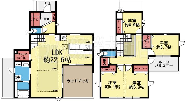 開放的な間取り