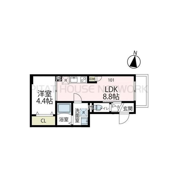 １LDK貸マンションです！