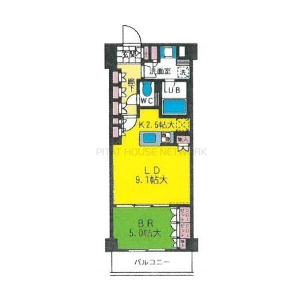 1LDK貸マンションです！
