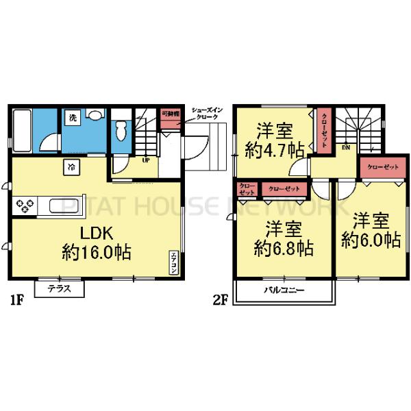 全室洋室の3LDK