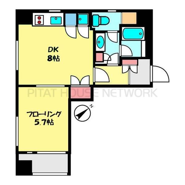 1LDK貸マンションです！