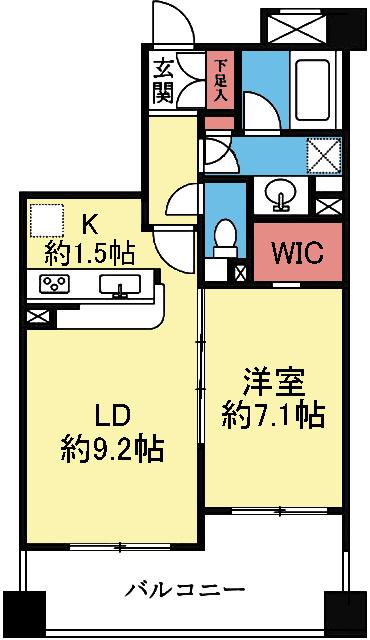 48.11㎡の1LDK
