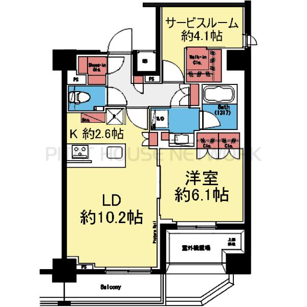 WIC付き1SLDK