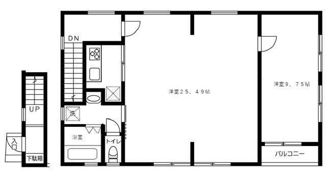 二人入居向けです