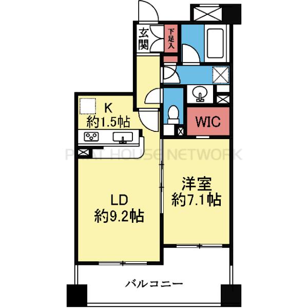 48.11㎡の1LDK