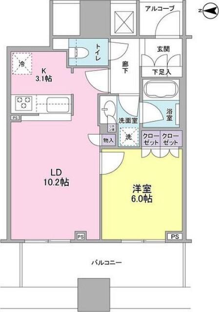 1LDK貸マンションです！