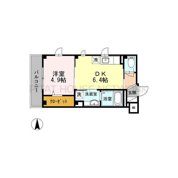 1LDK貸マンションです！