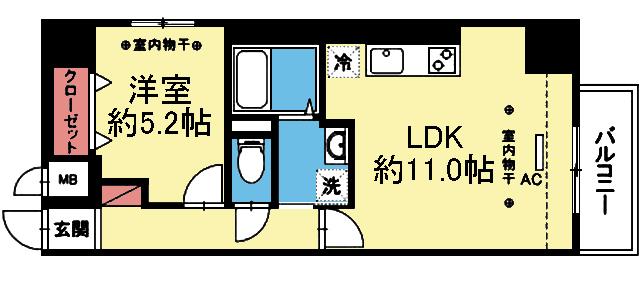 最上階・角部屋