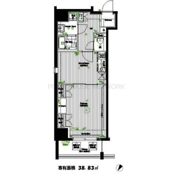 1DK貸マンションです！