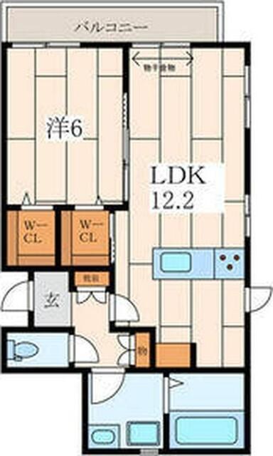 1LDK貸マンションです！