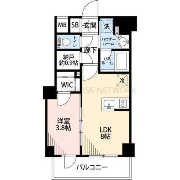 1SLDK貸マンションです！