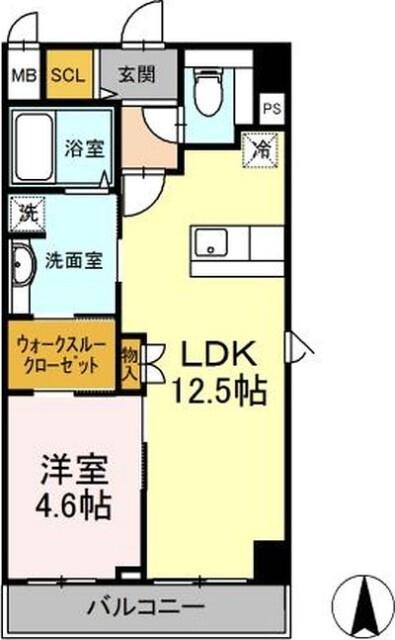 1LDK貸マンションです！