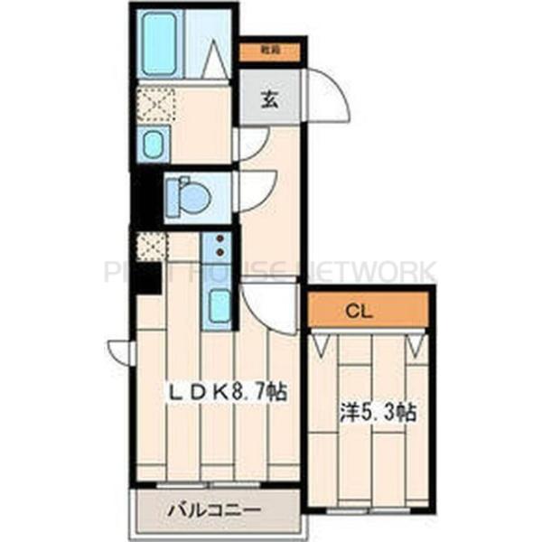 1LDK貸マンションです！