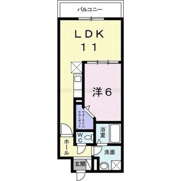 1LDK貸マンションです！