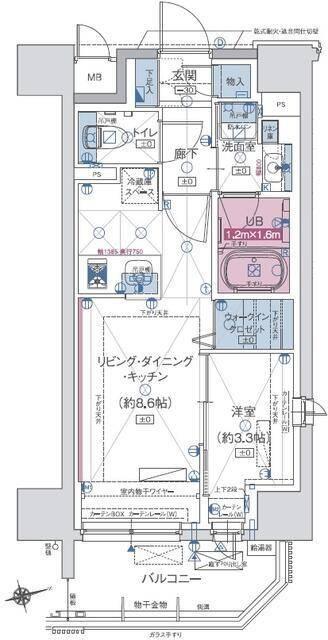 1LDK貸マンションです！