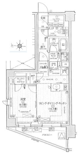 1LDK貸マンションです！