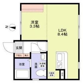 二人入居向けです