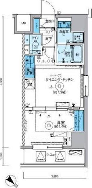 二人入居向けです