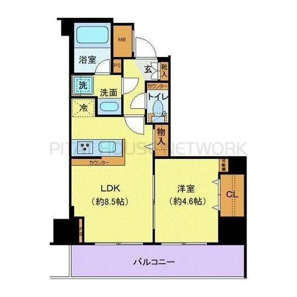1LDK貸マンションです！