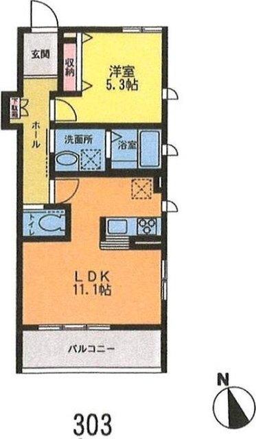 1LDK貸マンションです！