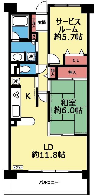 2室とも収納あります
