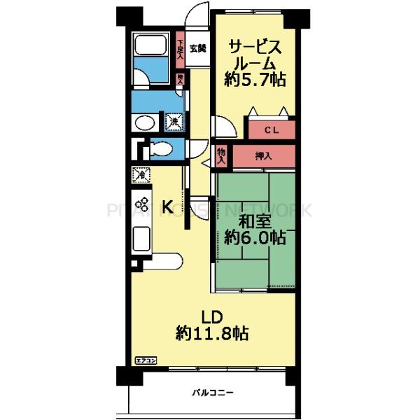 2室とも収納あります