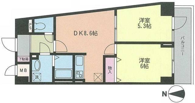 二人入居向けです