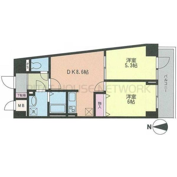 二人入居向けです