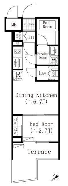 単身者向けです