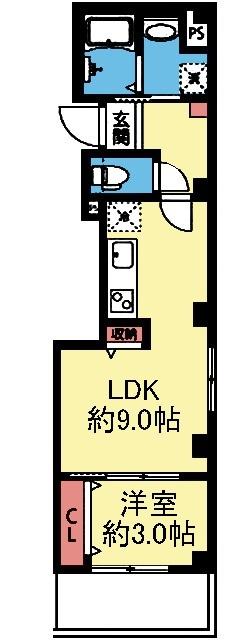 南西向きの角部屋です
