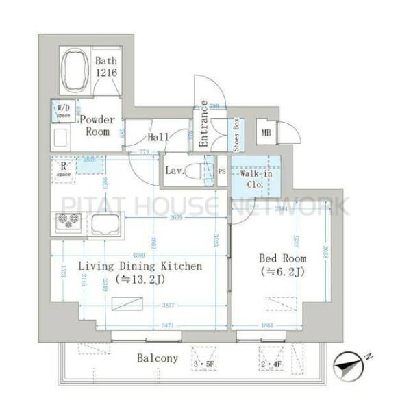 1LDK貸マンションです！