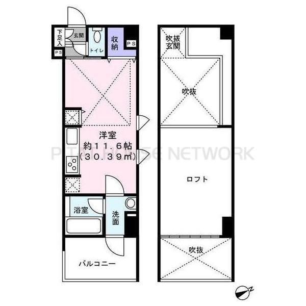 1LDK貸マンションです！