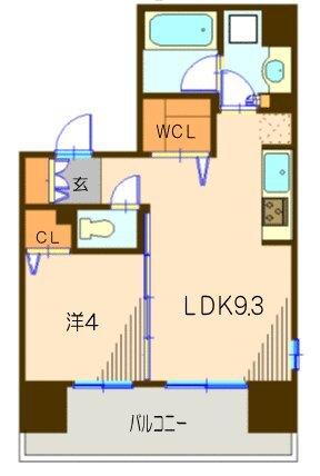 1LDK貸マンションです！