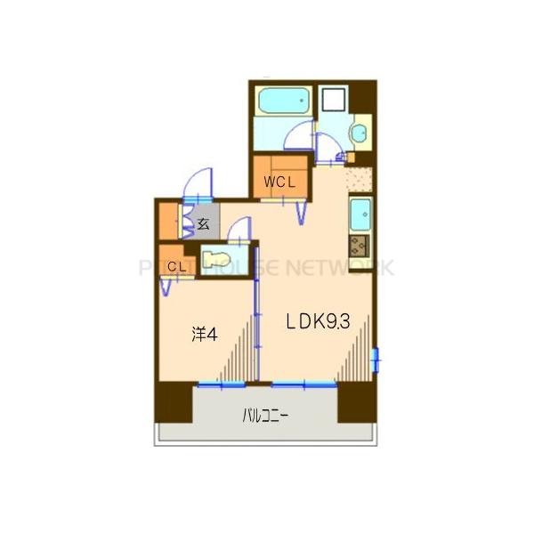 1LDK貸マンションです！