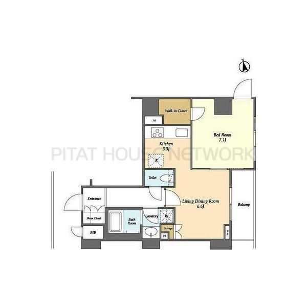 1LDK貸マンションです！