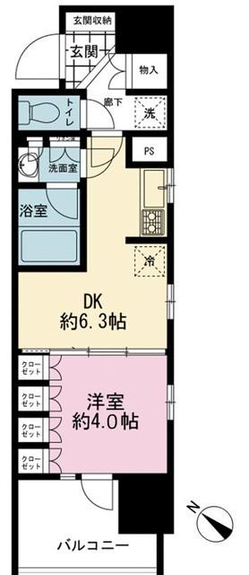 1LDK貸マンションです！